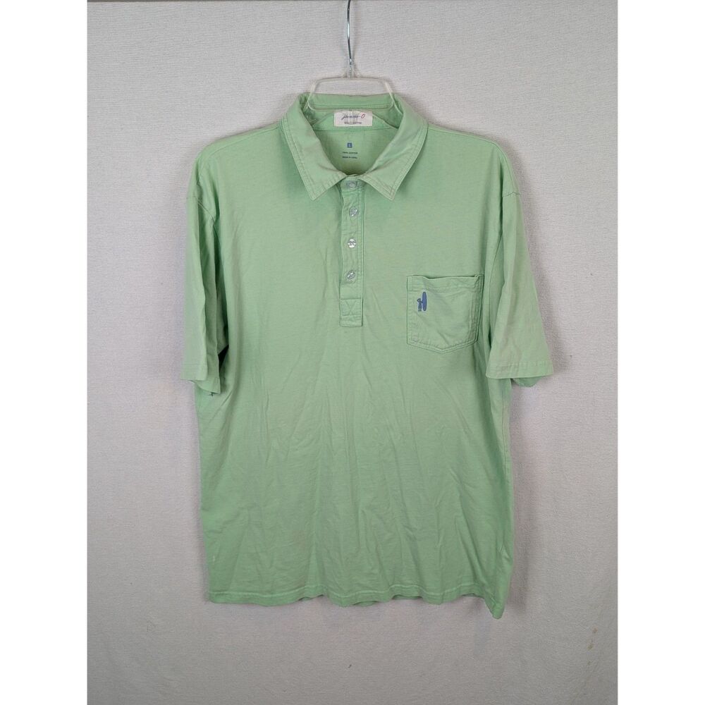 Johnnie-O West Coast Prep Polo Green Men's Size Large